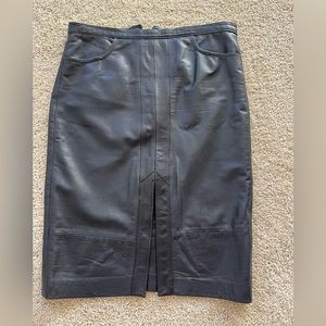 Leather Skirt from BCBG Size S